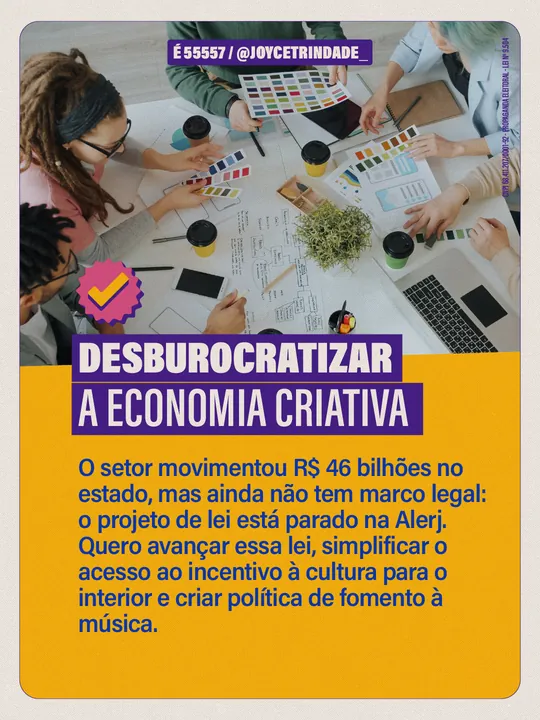 Cultura e economia criativa: card 8 de 10