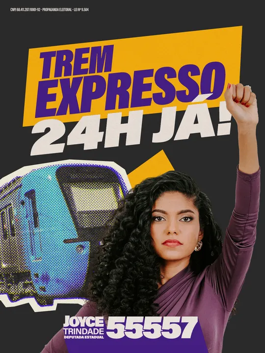 Trem Expresso 24h já!: capa